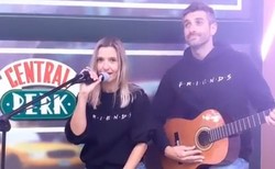 Koroniewska i Dowbor w kultowej piosence z "Przyjaciół". Jak im poszło? [WIDEO]