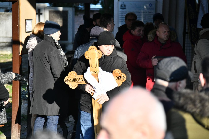 Sahrana sina Mire Banjac