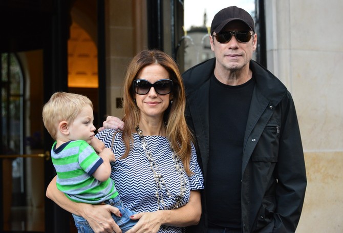 Džon Travolta i Keli Preston sa sinom Bendžaminom