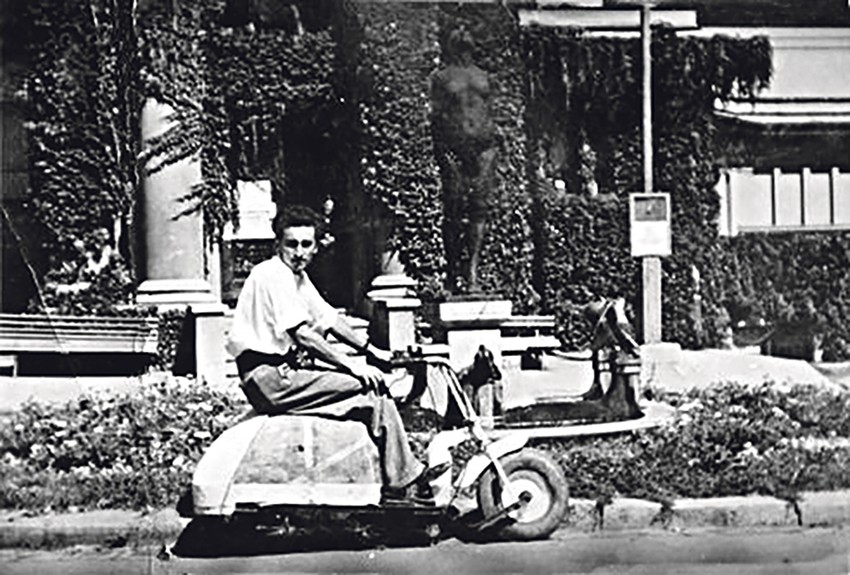 Petar Veličković, tvorac mopeda