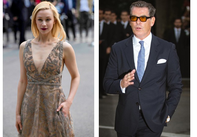 A fiatal Sarah Gadon és az örök sármőr Pierce Brosnan