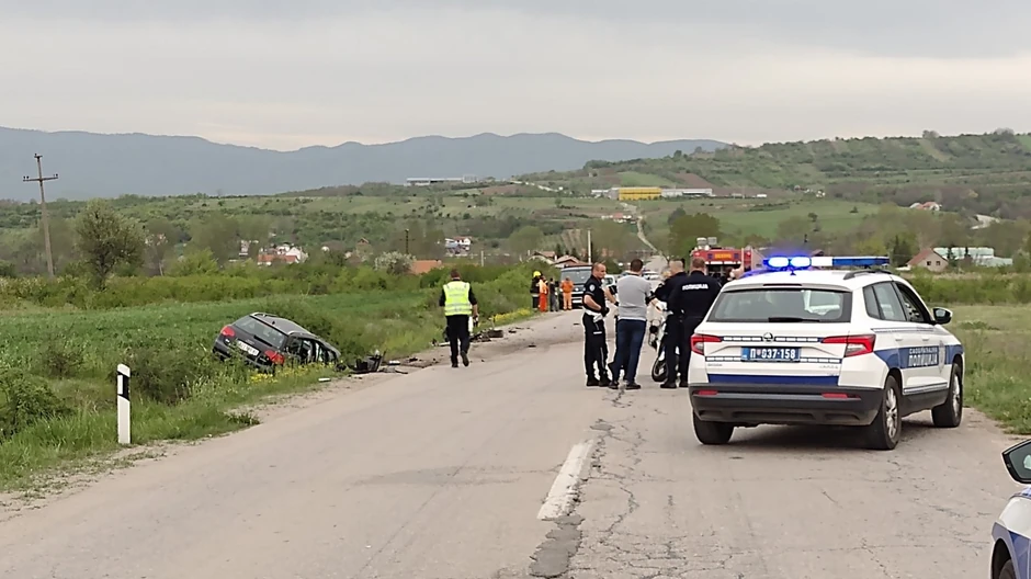 Sudar na putu Niš-Prokuplje