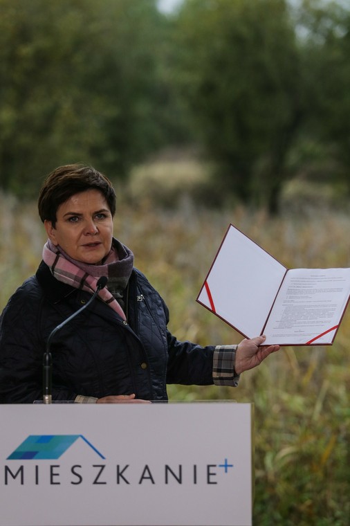 Beata Szydło, 2016 r.