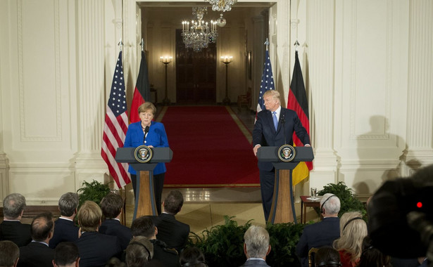 Trump chwali Polskę na konferencji z Merkel. Morawiecki: Dziękuję za te ważne słowa