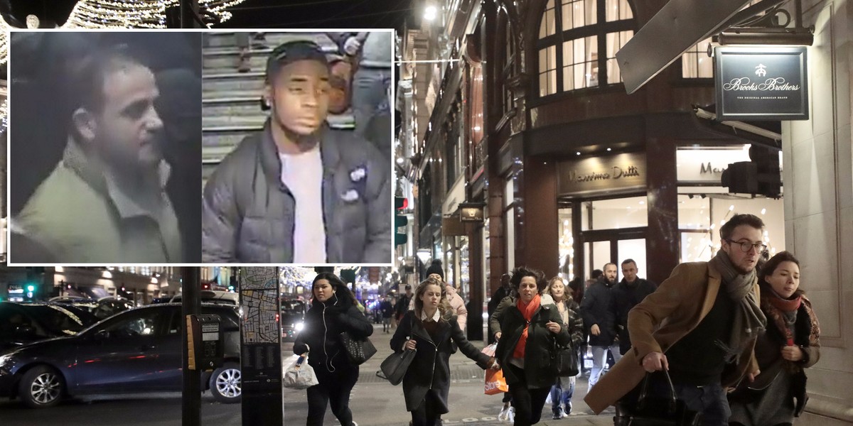 Police released 2 men without charge over the fake terror scare at Oxford Circus