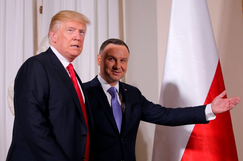 Andrzej Duda nie wytrzymał. Tak skomentował „wpadkę” Trumpa