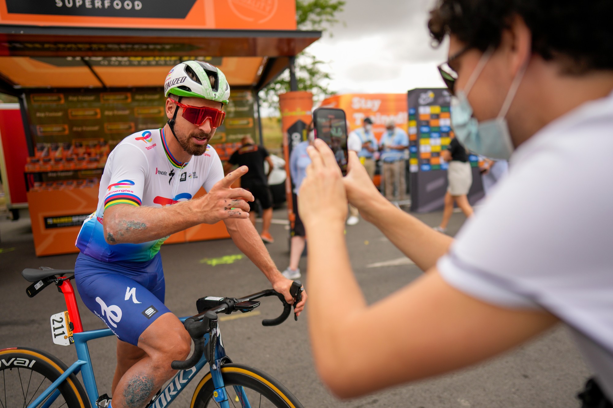Slovenský cyklista Peter Sagan.