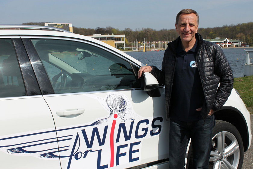 W tym roku Jerzy Skarżyński chce się pokazać w Wings for Life World Run