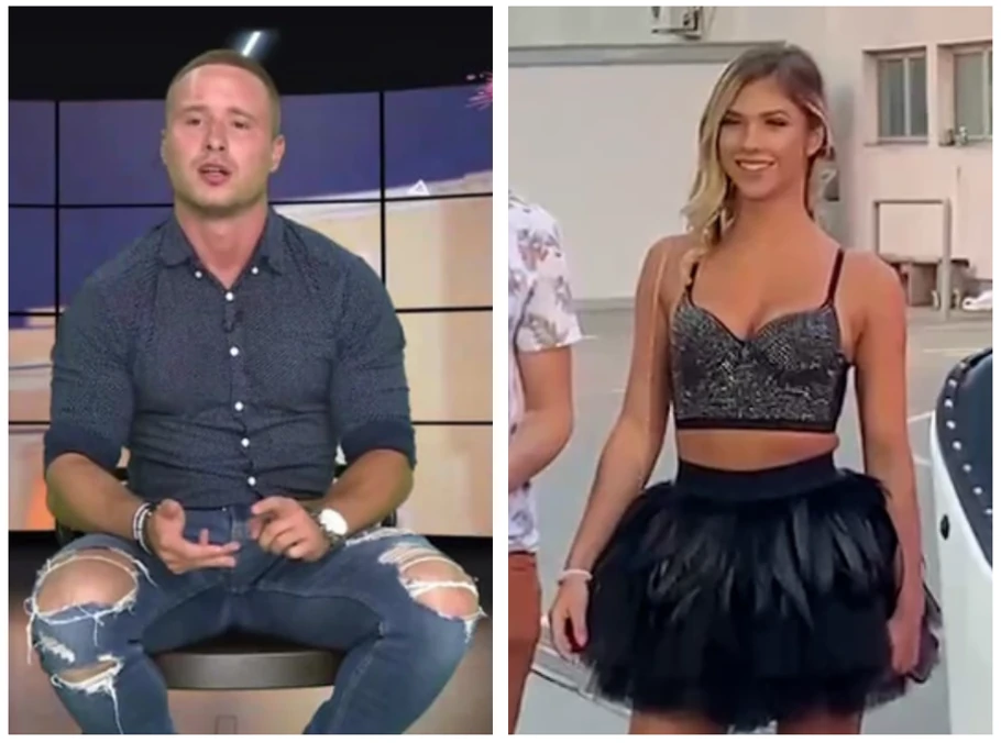 Nikola Orozović i Ana Kulić (Foto: Screenshot TV Pink/Ringier)