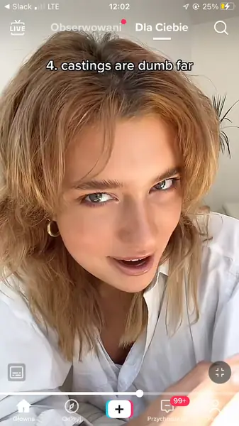 &quot;Czego nie powiedzą ci modelki?&quot; / TikTok @nikiivictoria