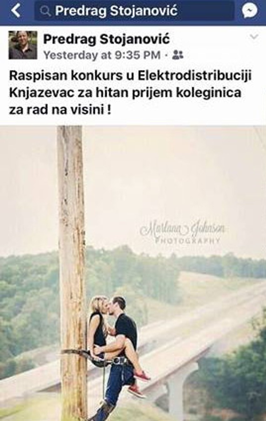 Ovako se Stojanović "pretpraznično" našalio: Skandalozan post direktora javnog preduzeća 