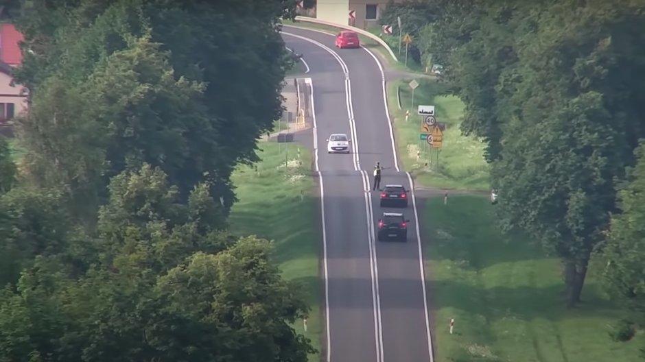 Policja w Olsztynie użyła dronów. Skutek: 31 mandatów w 4 godziny