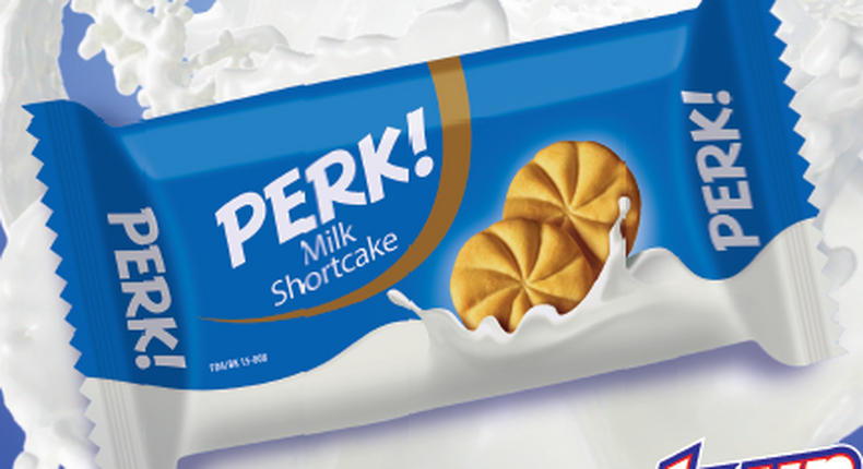 An image of the new pack design for Perk Biscuit