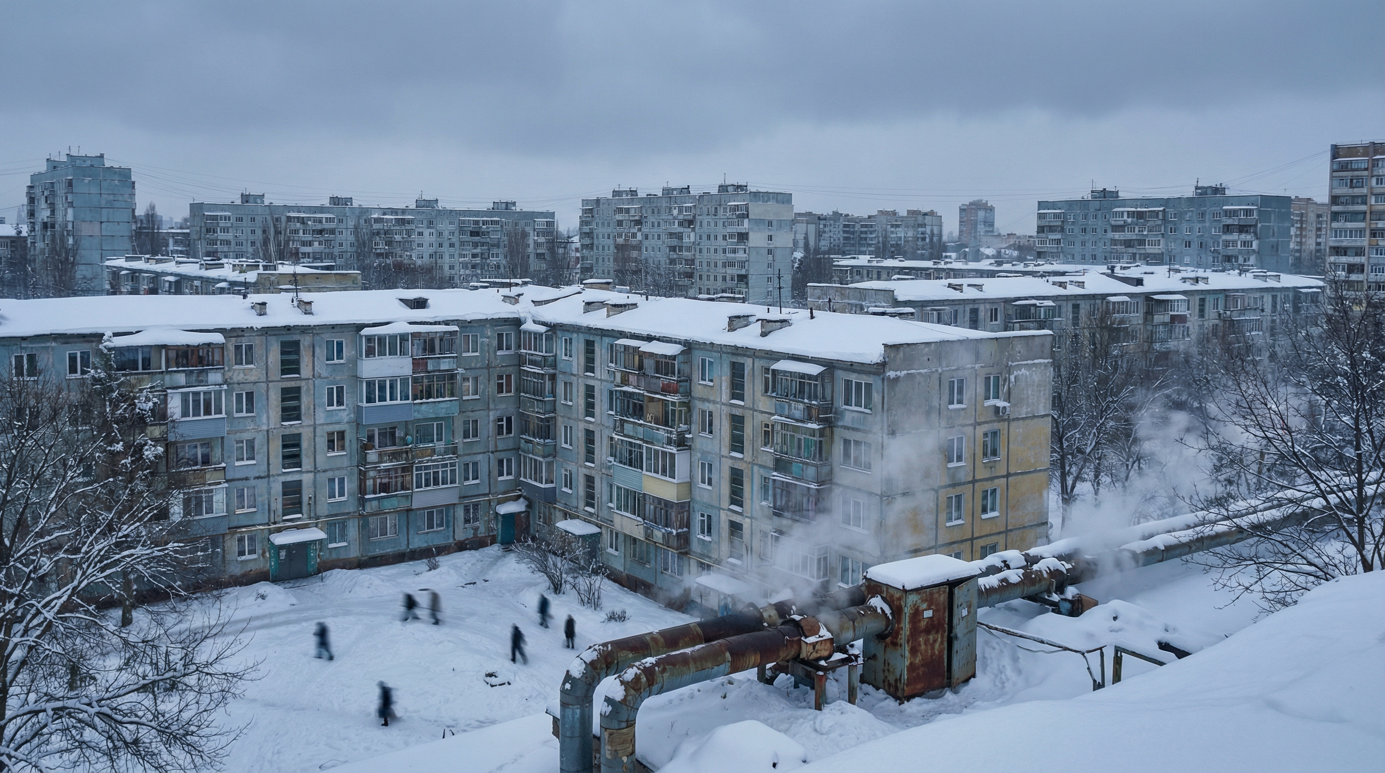 Ukraine : 100 000 foyers dans le noir par -20°C après des frappes russes massives