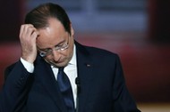 Prezydent Francji Francoise Hollande.