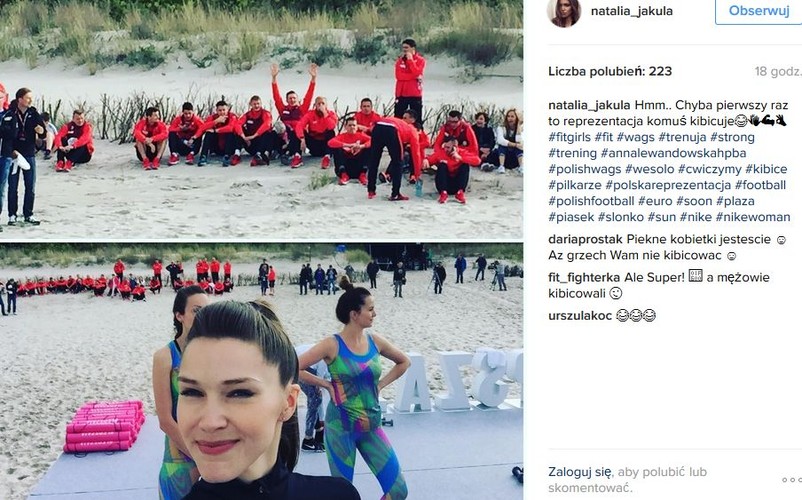 Anna Lewandowska i Sara Boruc