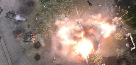 Screen z gry "Company of Heroes: Chwała bohaterom"