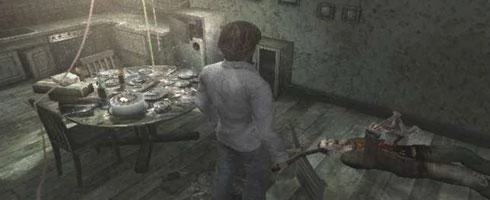 Screen z gry "Silent Hill 4: The Room".