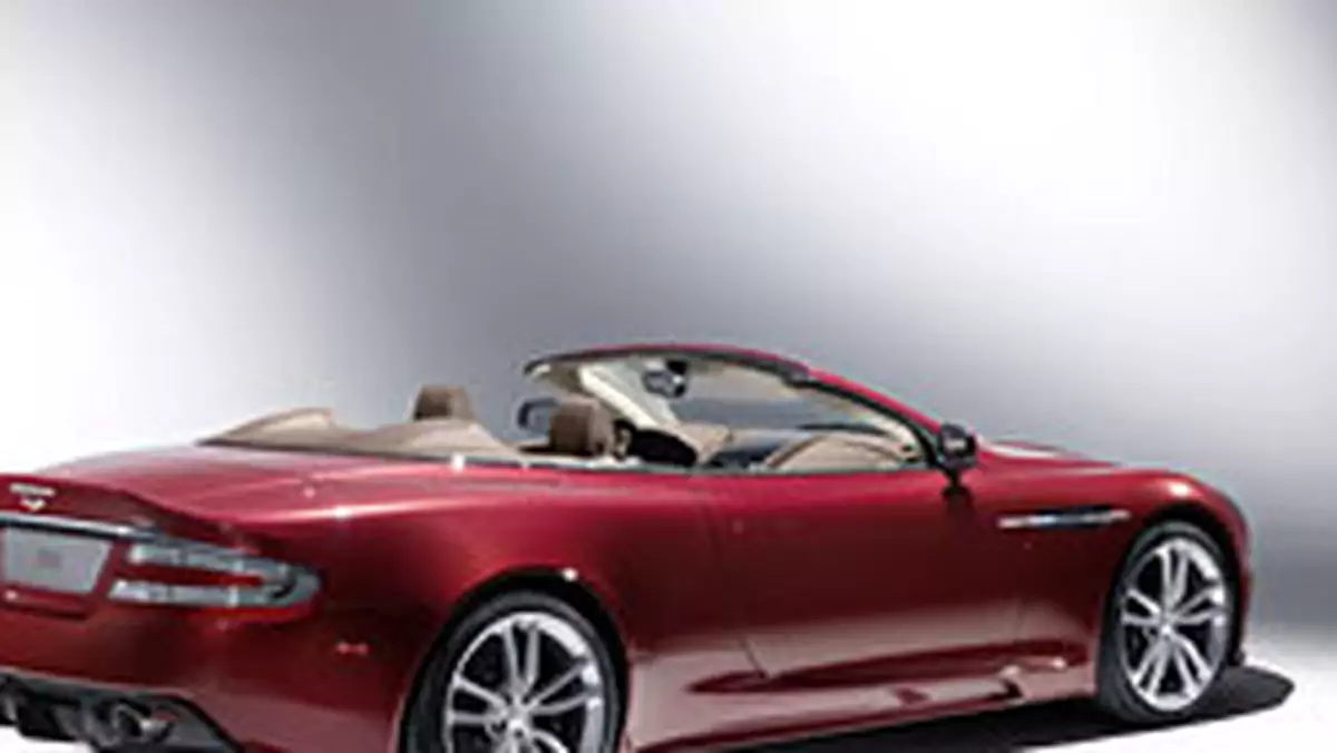 Genewa 2009: Aston Martin DBS Volante – topowy model w wersji roadster