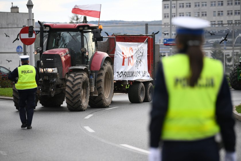 Rolnicy znów blokują drogi!