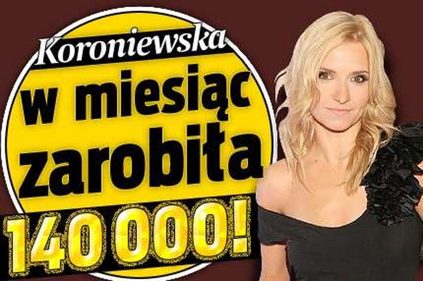 Joanna Koroniewska: W miesiąc zarobiła 140 000 zł