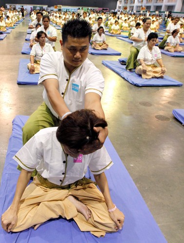 Rekord Guinnessa w masażu