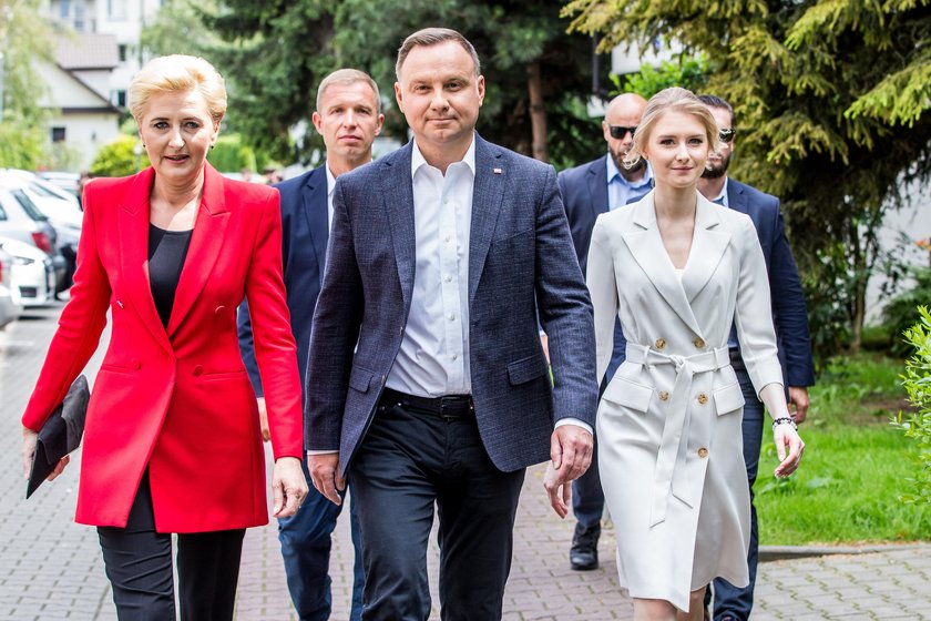 Andrzej Duda i Agata Kornhauser-Duda