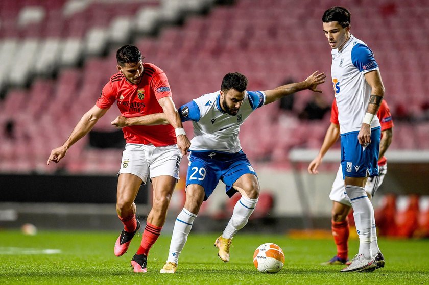 Liga Europy: Benfica rozgromiła Lech 4:0