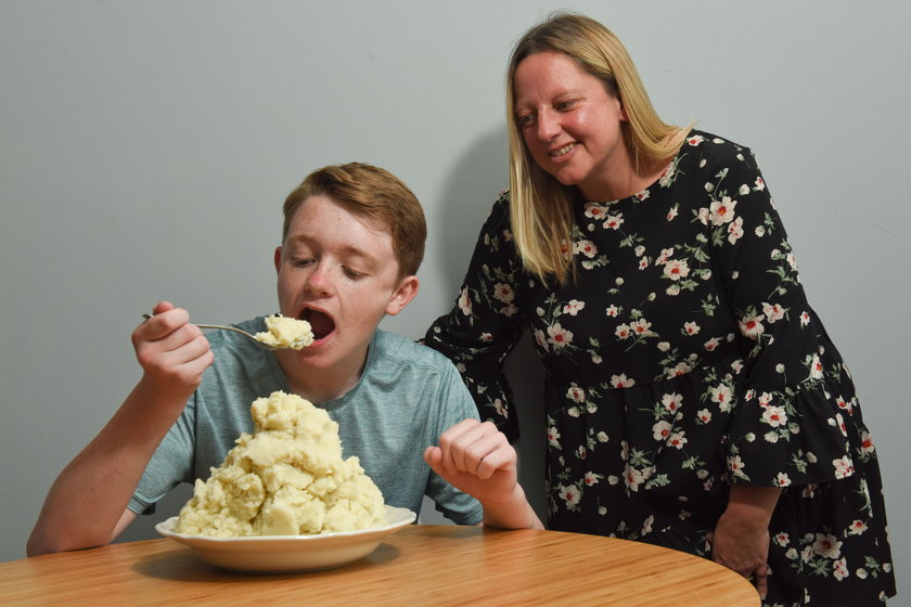 Wielka Brytania. 14-letni Woody Murphy przez 12 lat jadł tylko ziemniaki
