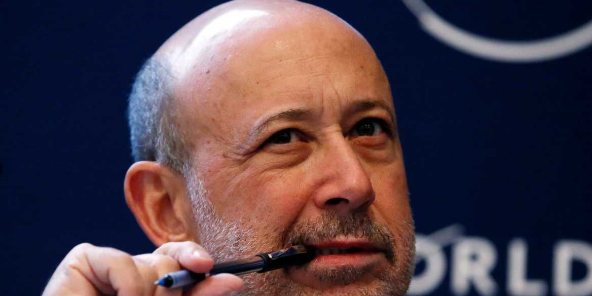 Goldman Sachs CEO Lloyd Blankfein.