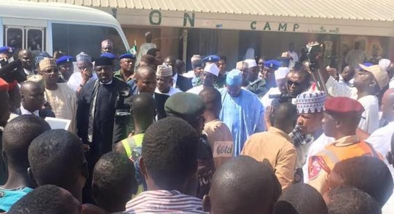 APC governors visit Internally Displaced Persons in Adamawa State