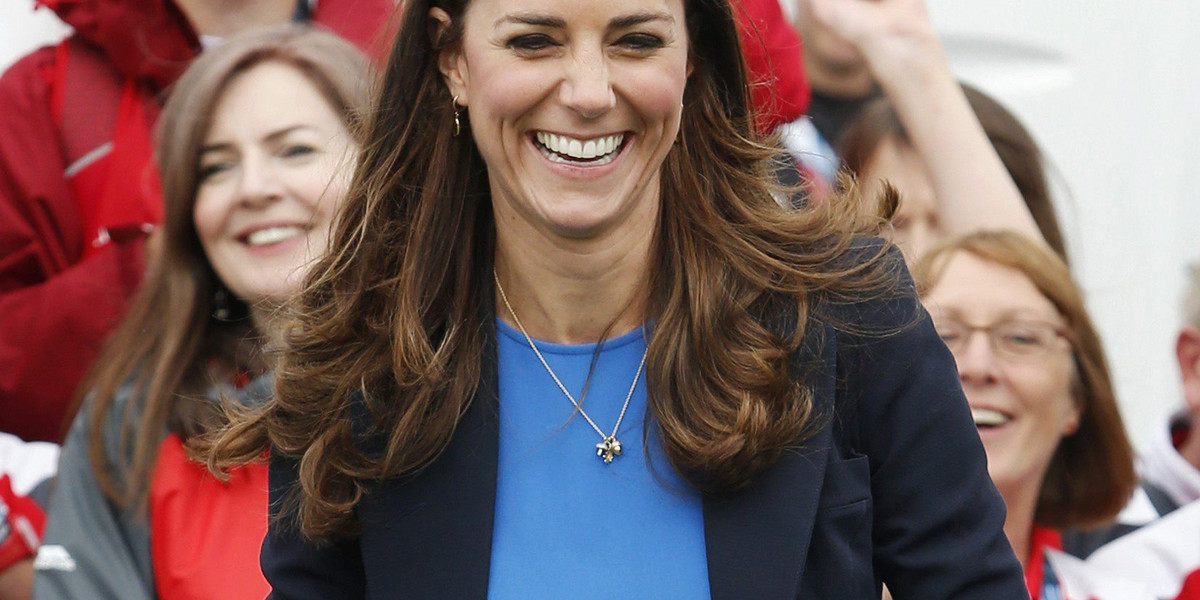 Kate Middleton na rozgrywkach sportowych w Szkocji