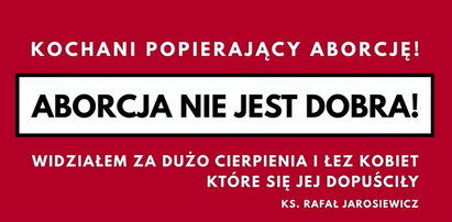 Ksiądz postawi antyaborcyjny baner przy polskiej autostradzie?