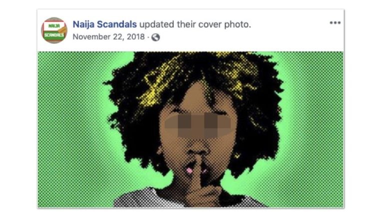 A sample of the content posted by some of the banned accounts [Facebook] 