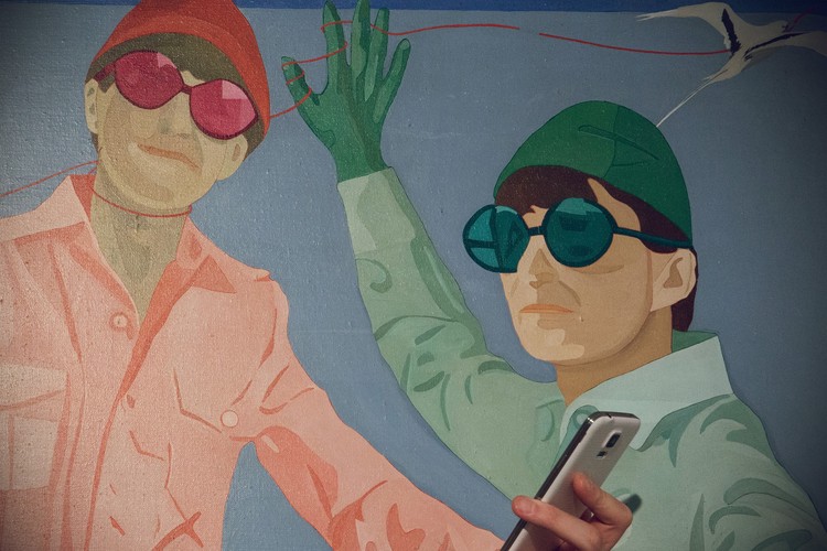 Ewa Kuryluk, Ewa Samotrzecia, 1976 (fot. Bartosz Cygan, Jacek Złoczowski, Pracownia fotograficzna MNK)