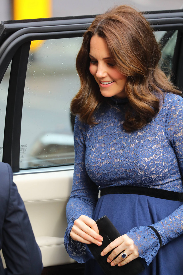 Księżna Kate Middleton z wizytą w szkole