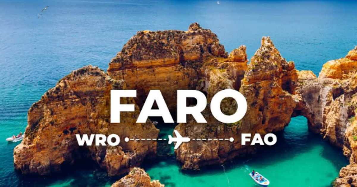 Czwarta nowość na lato 2027. Z Wrocławia polecimy do Faro!