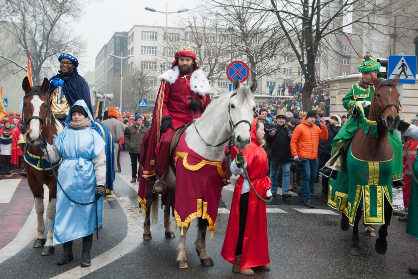 Katowice. Orszak Trzech Króli 2017