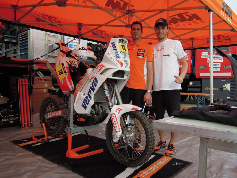 Dakar 2013: ostatni test motocykli