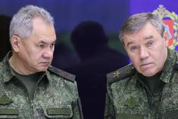 Rosyjski minister obrony Siergiej Szojgu i szef sztabu Walerij Gierasimow