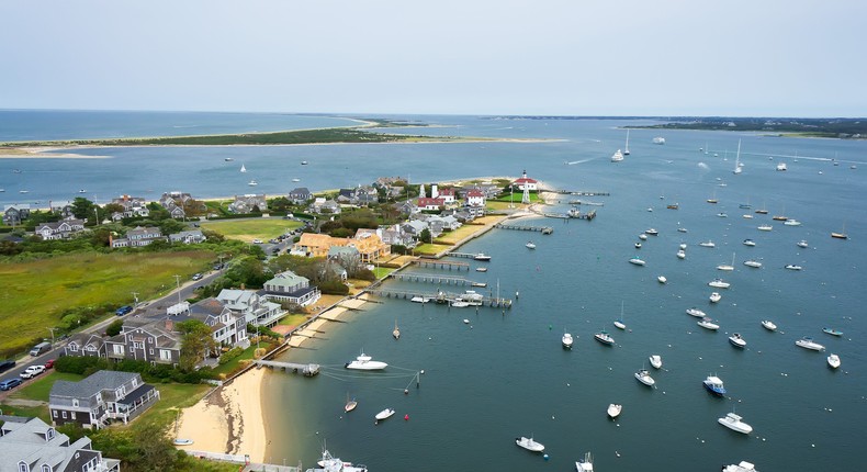 Dozens of homes are physically moved each year on Nantucket, an island off the coast of Massachusetts known for well-heeled homeowners.J. Greg Hinson, MD, www.ackdoc.com