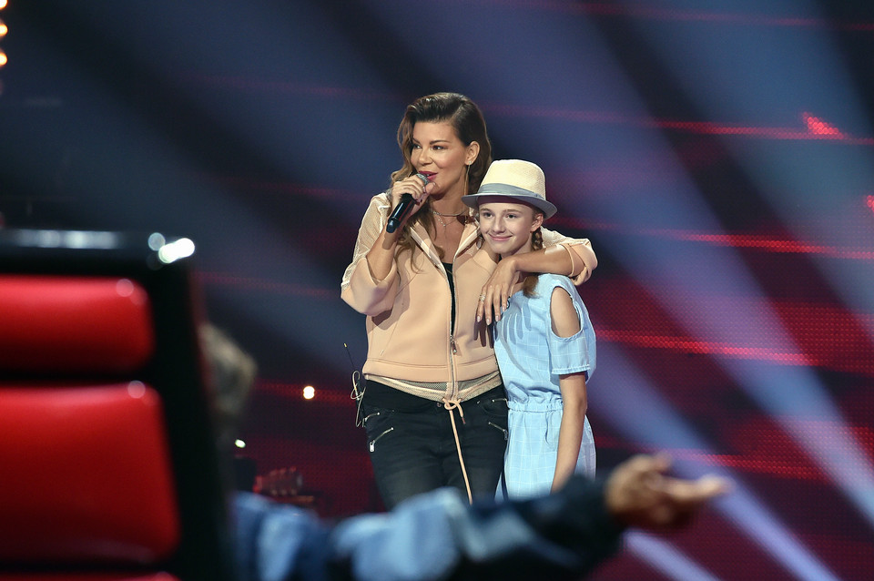 Michalina Porszke w programie "The Voice Kids"