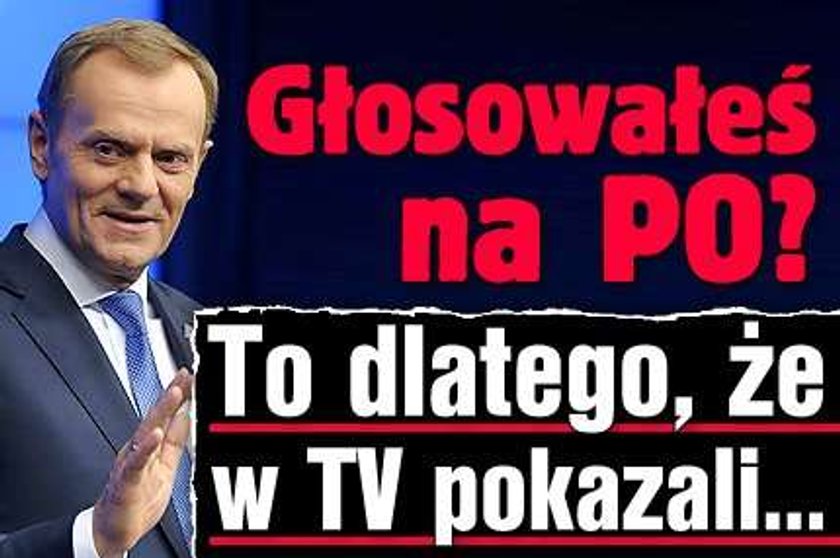 Dziennikarze podlizali się Platformie przed wyborami?