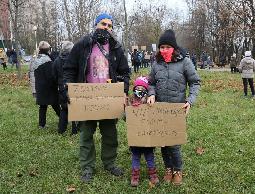 Niech zostanie naturalnie piękna! Mieszkańcy nie chcą placu zabaw w Dolince Służewieckiej