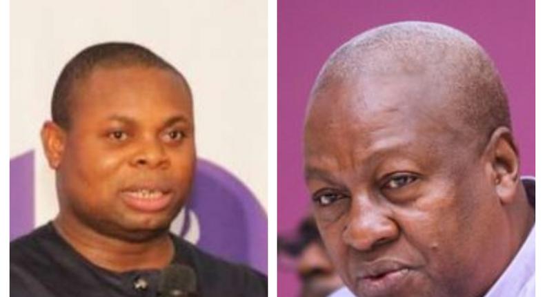 Franklin Cudjoe and John  Mahama