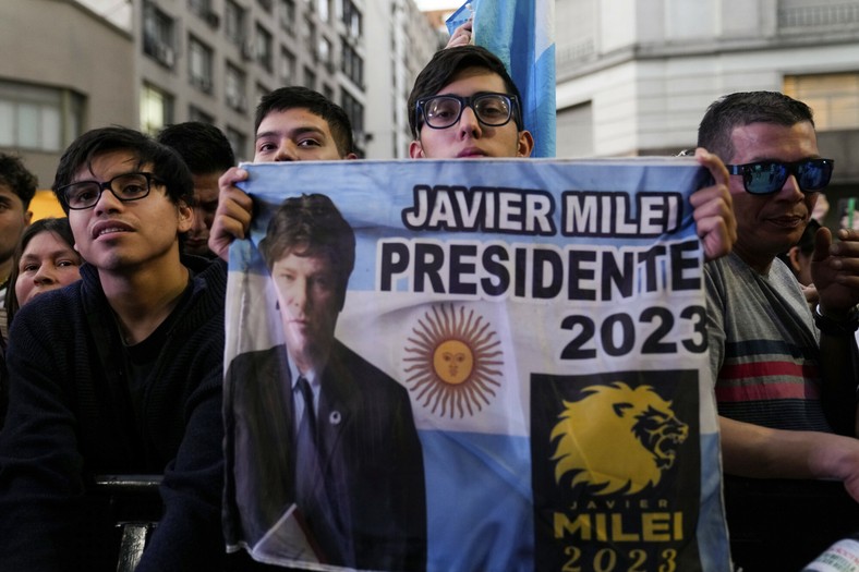 Javier Milei nowym prezydentem Argentyny