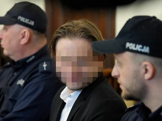 Były szef Amber Gold Marcin P. w trakcie rozprawy przed Sądem Okręgowym w Gdańsku