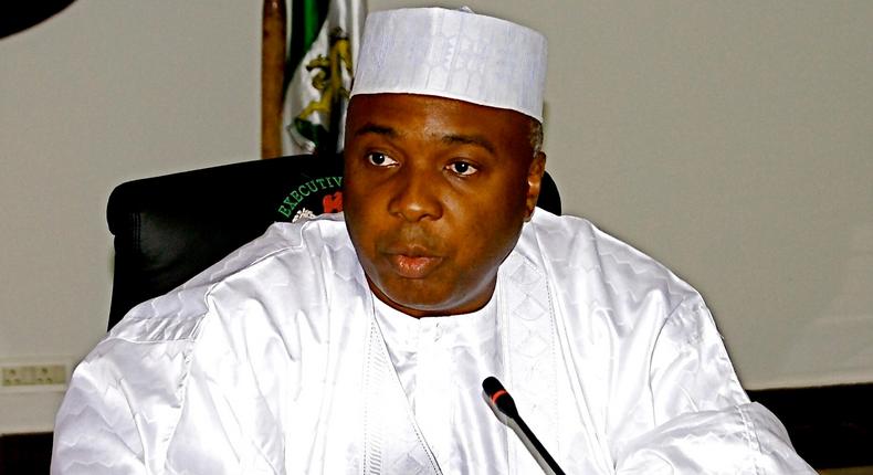 Senate president Bukola Saraki.