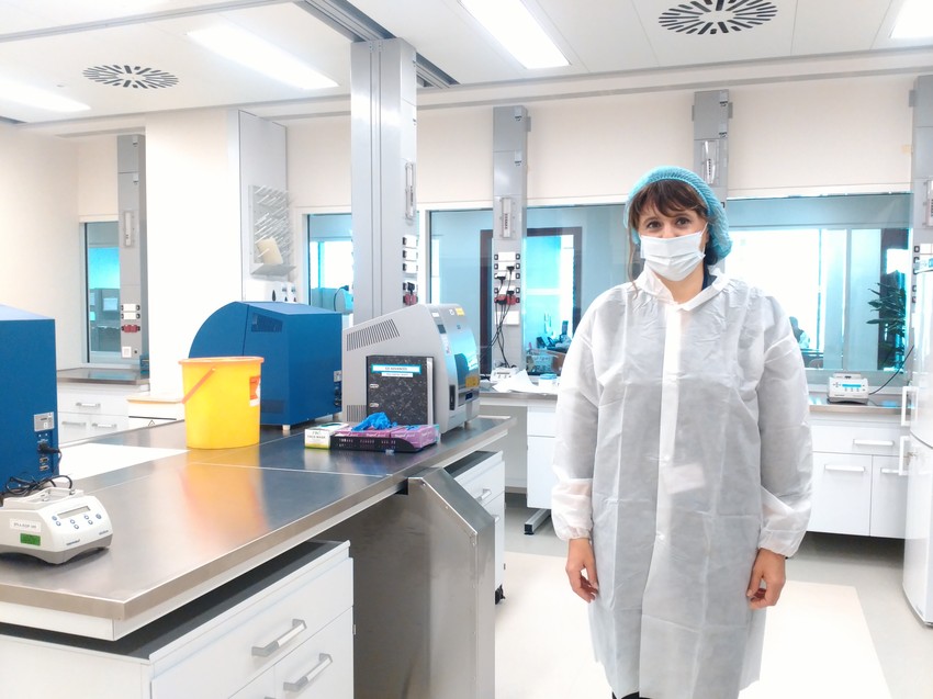 Dragana Zgonjanin Bosić u laboratoriji