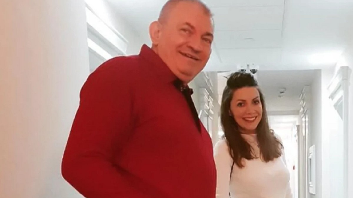 Jelena Simić sa mužem Draganom